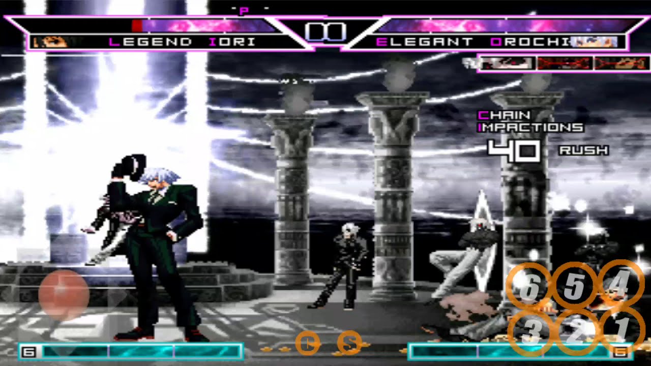 [KOF AOD] Legend Iori vs Final Boss Yagami AY, Boss O.Iori AR, Elegant Orochi & Black Kulou