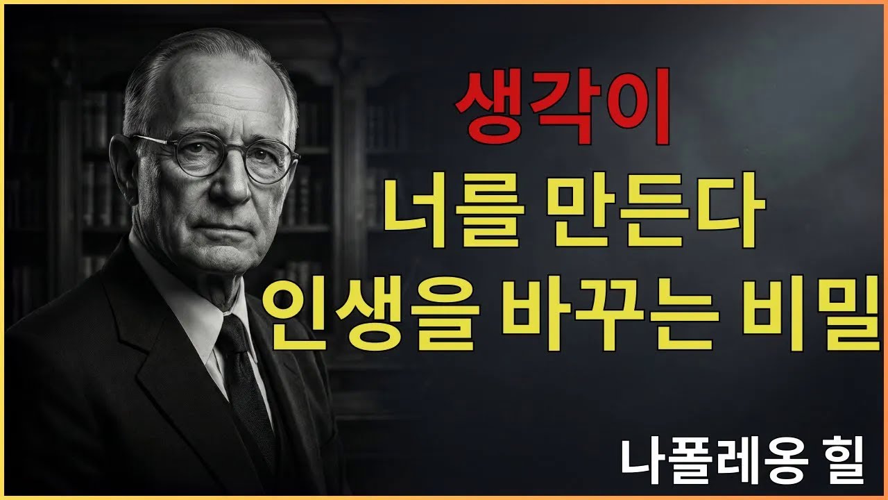 생각이 당신을 만든다: 인생을 바꾸는 마음의 비밀 | 나폴레온 힐 동기부여