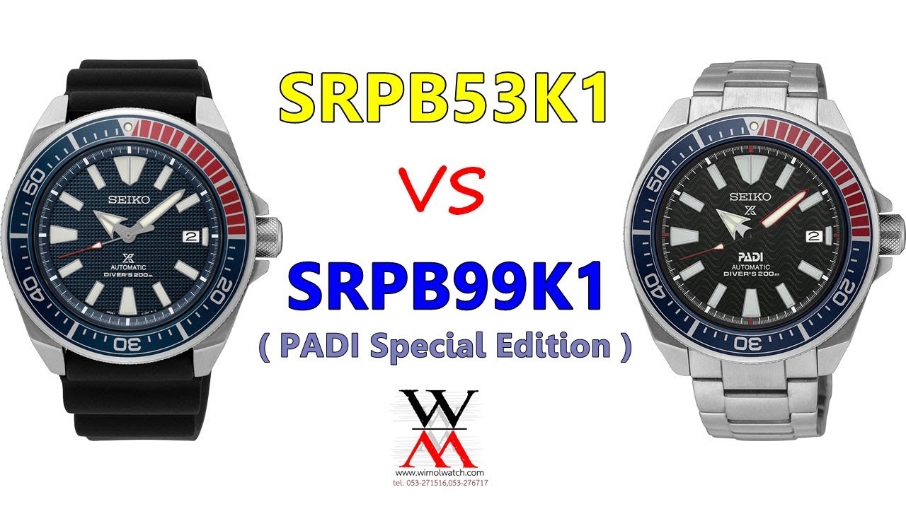 แกะกล่อง SEIKO SUMURAI PADI Special Edition SRPB99k1