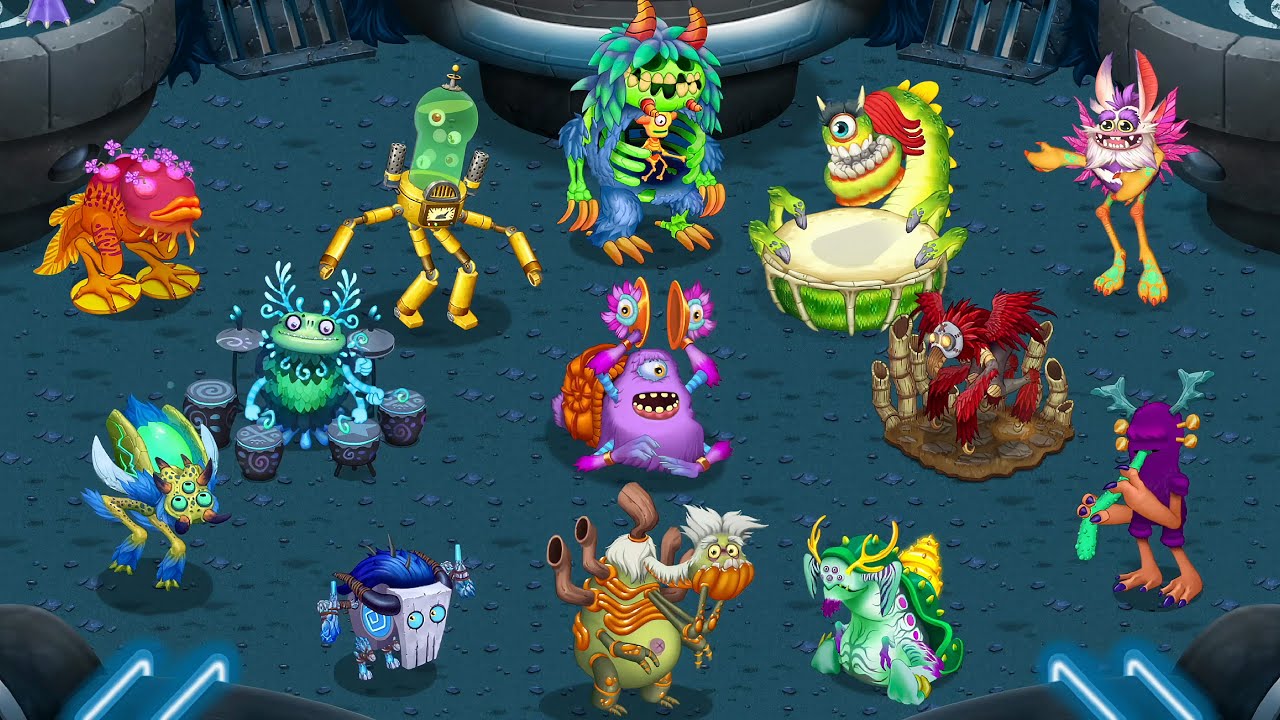 All Rare Wublins - Rare Scargo Update 9 (My Singing Monsters)