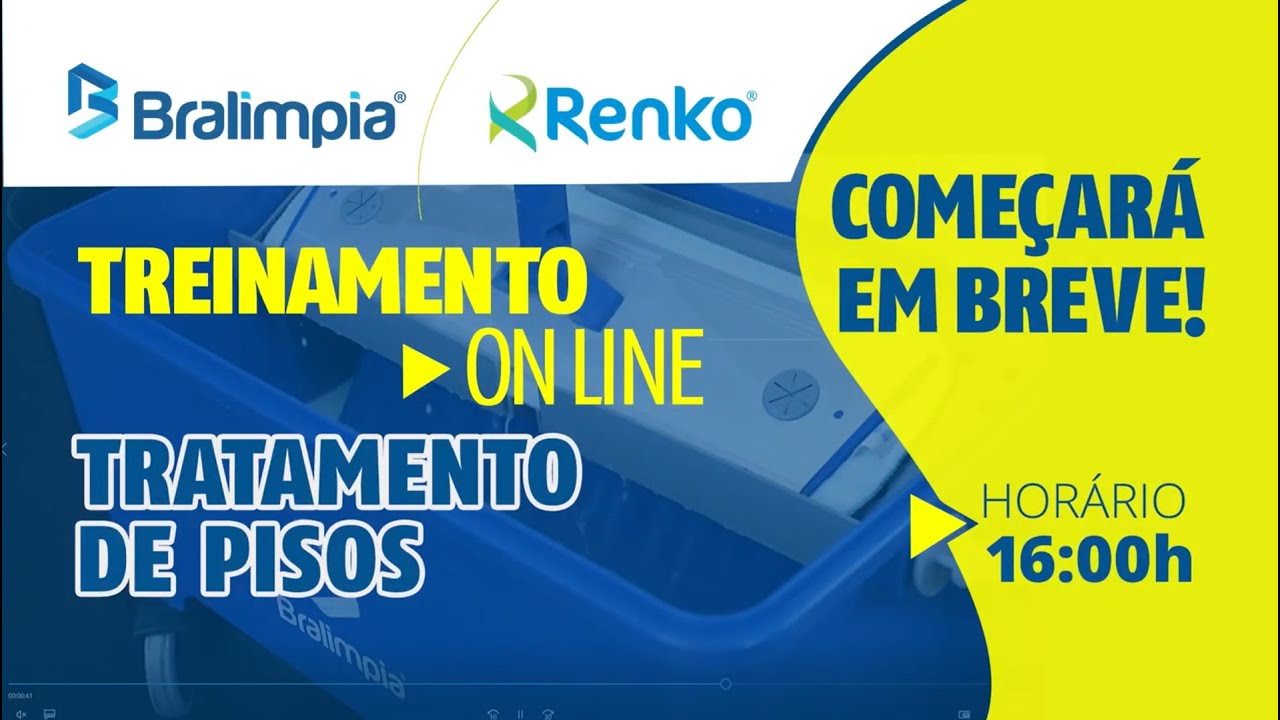 SUPER LIVE de Tratamento de Pisos - Bralimpia e Renko