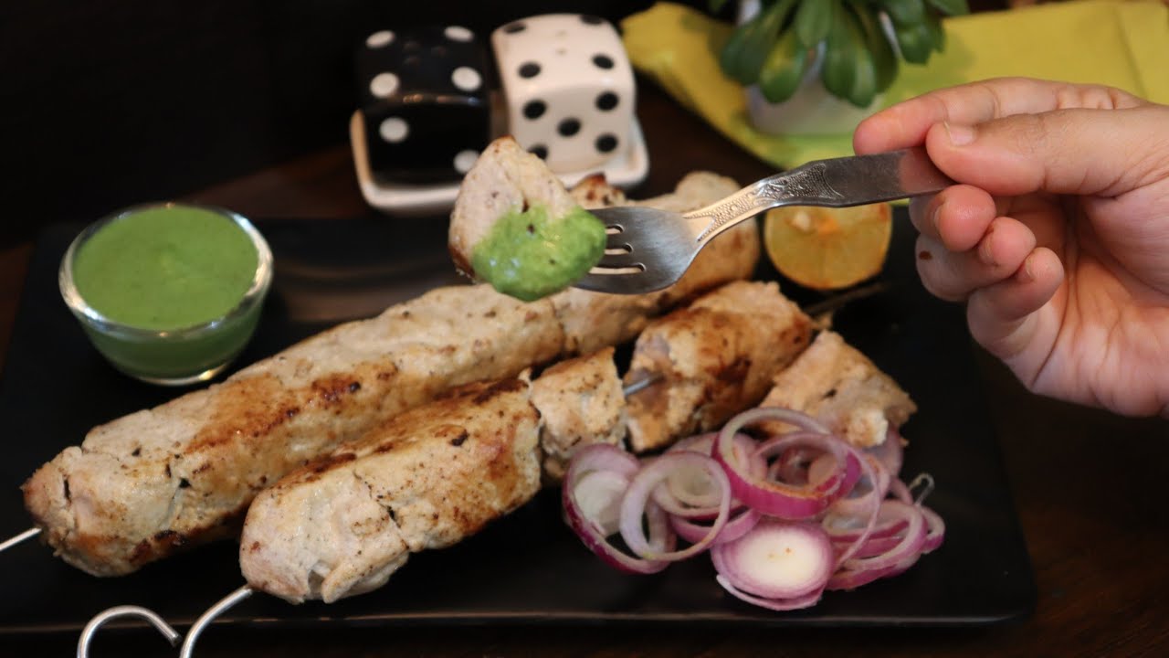 চিকেন রেশমি কাবাব ||Chicken reshmi kebab|| Without oven  ভাইফোঁটা স্পেশাল
