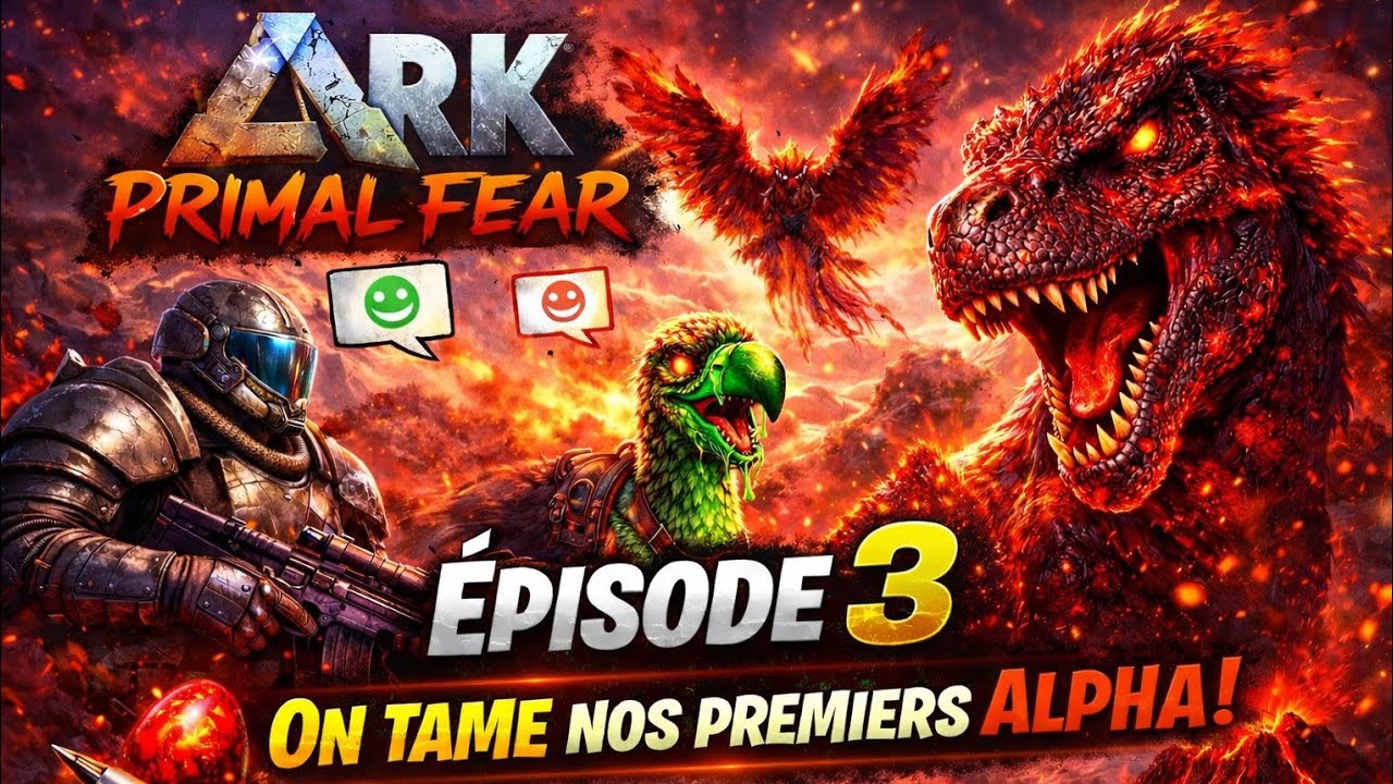 on tame nos premiers alpha| Ark Primal fear épisode 3