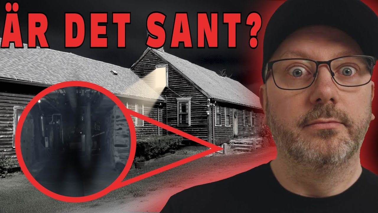 NIGHTMARE IN THE REAL CONJURING HOUSE - SPÖKJAKT
