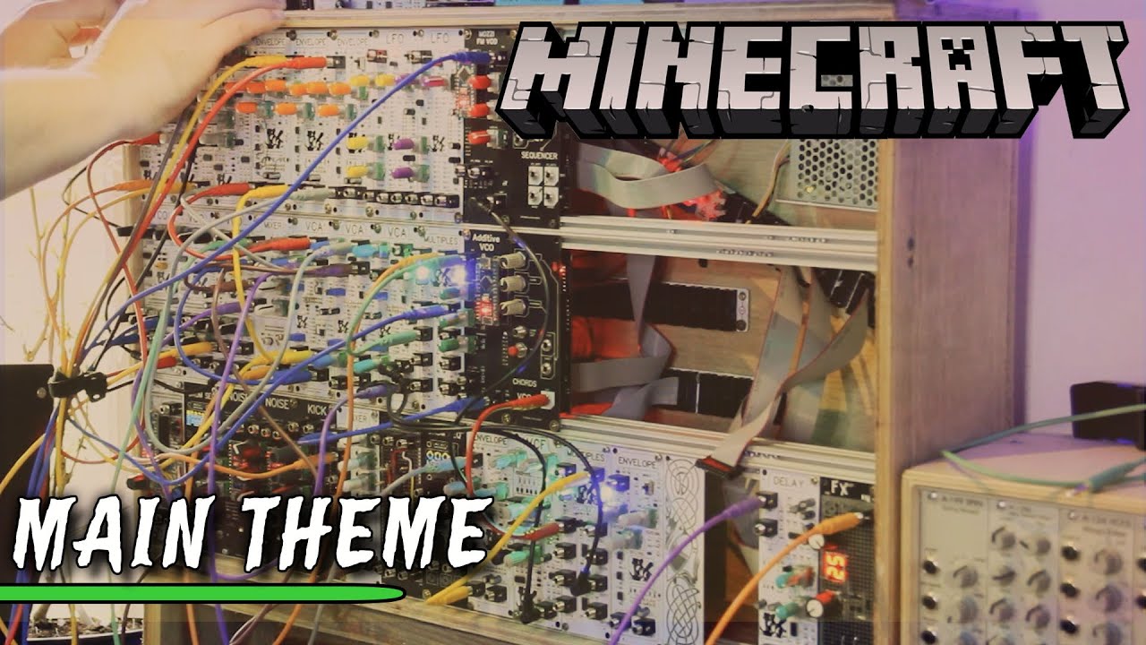 Minecraft  synth cover (main theme)