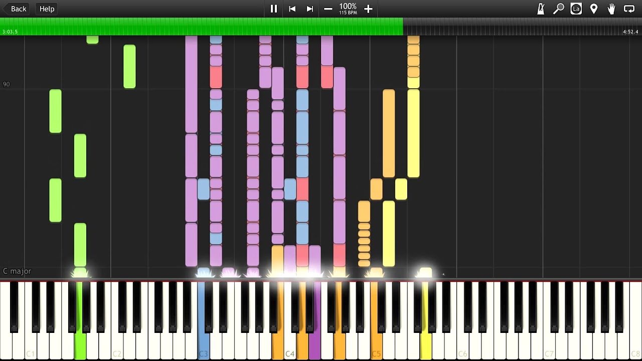Dropkick Murphys - Rose Tattoo Synthesia Piano MIDI