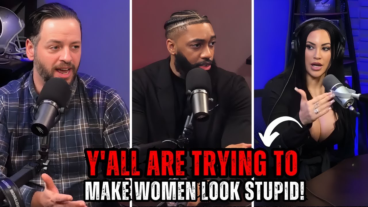 Феминистки, выступавшие против строительства стены, пришли в ярость, попытались обвинить Эндрю и ...