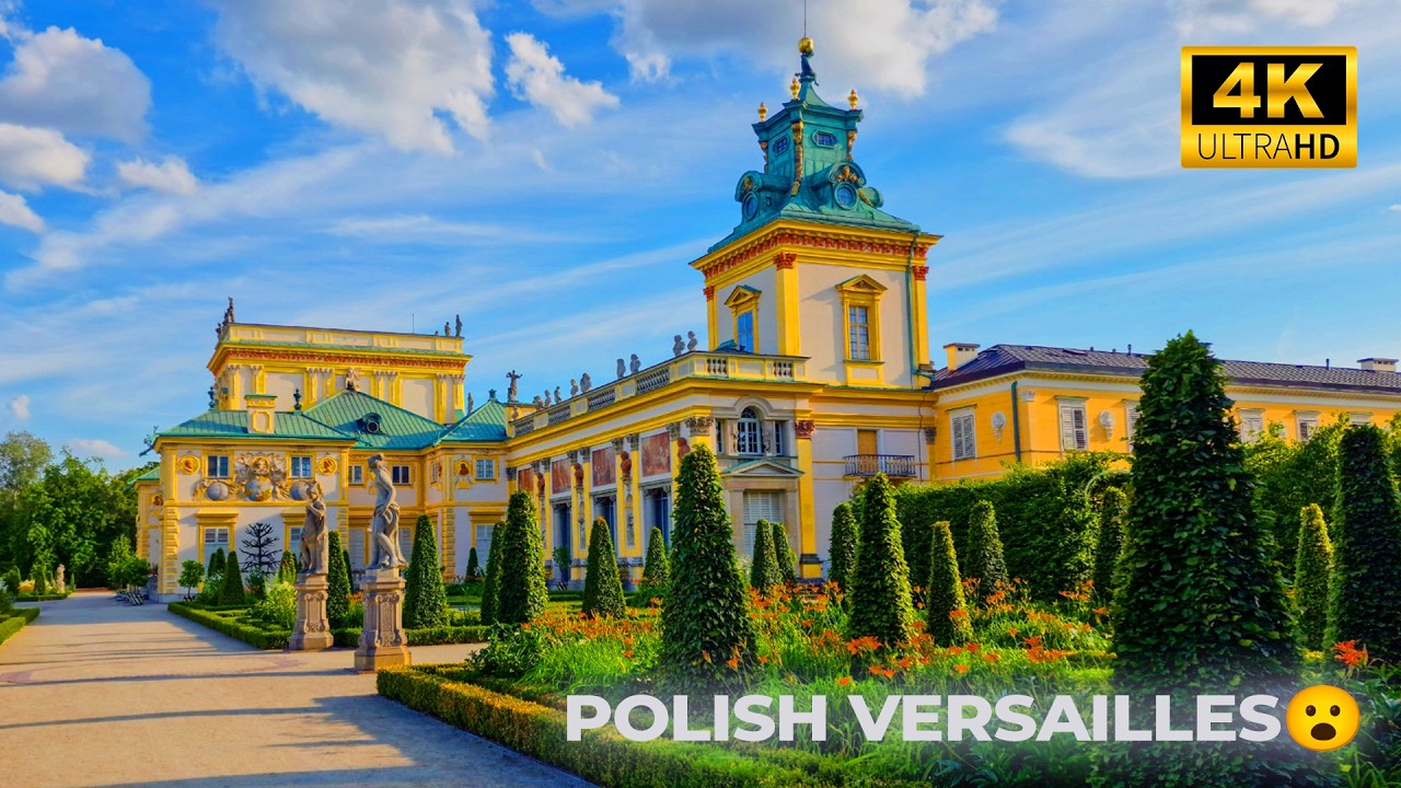 Wilan&oacute;w Palace | Royal Residence Wilan&oacute;w 4K