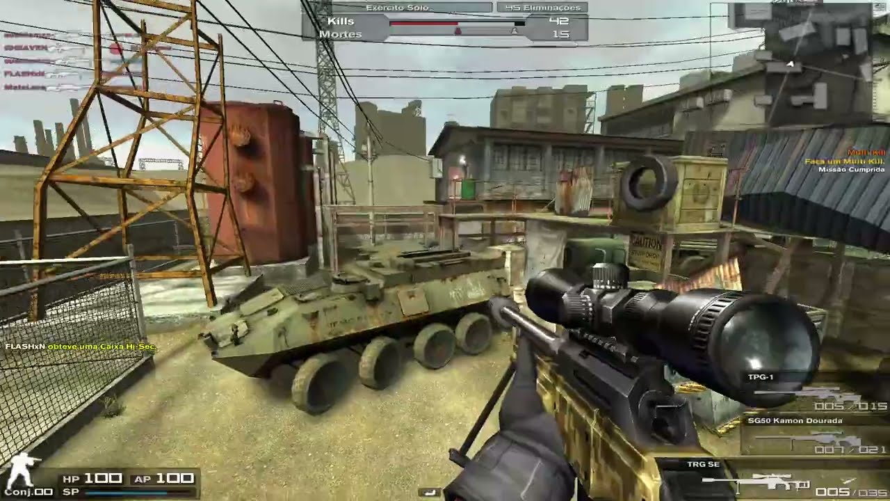 APENAS SNIPER JUNK FLEAR #brserver