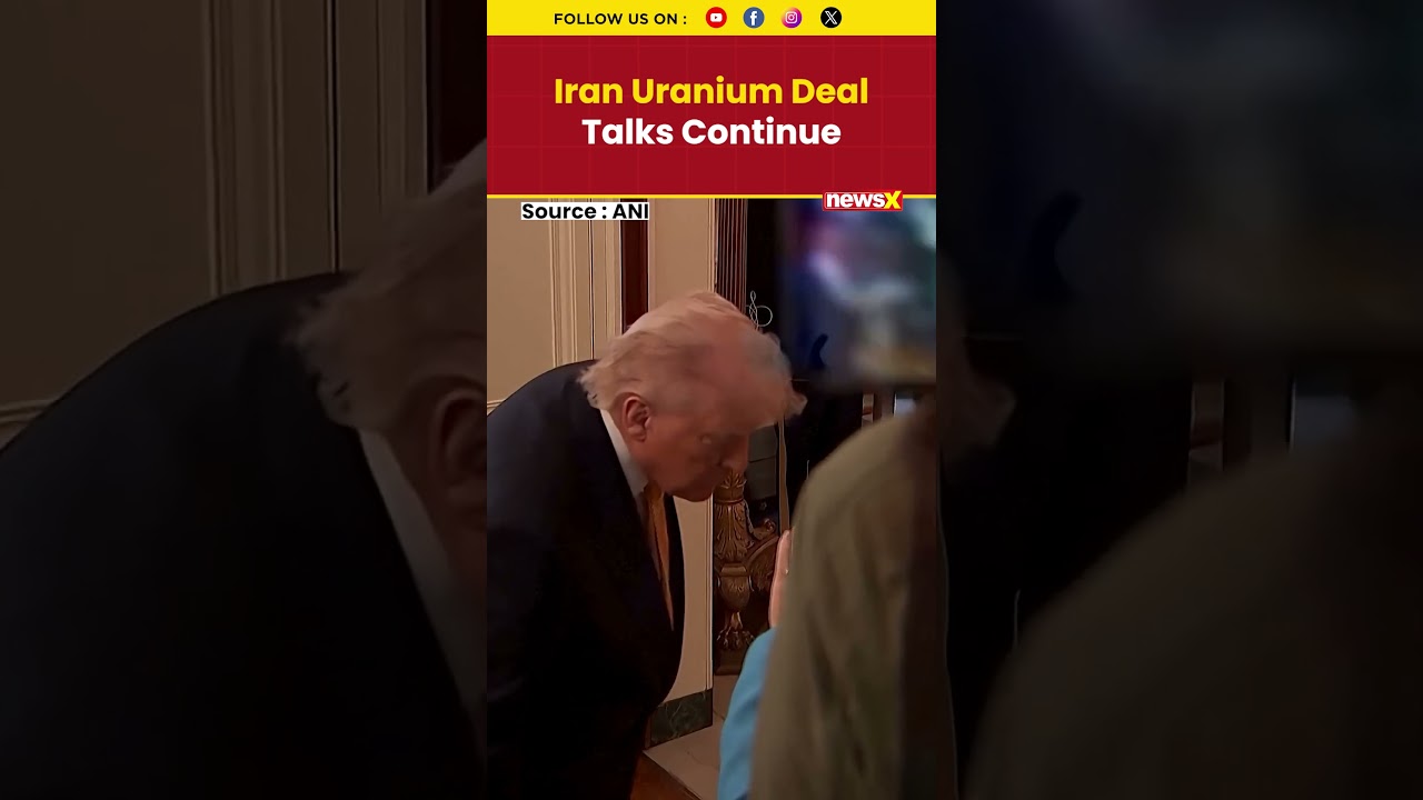 Trump Says US Will Get Iran&rsquo;s Uranium | Confidence Amid Ongoing Peace Negotiations
