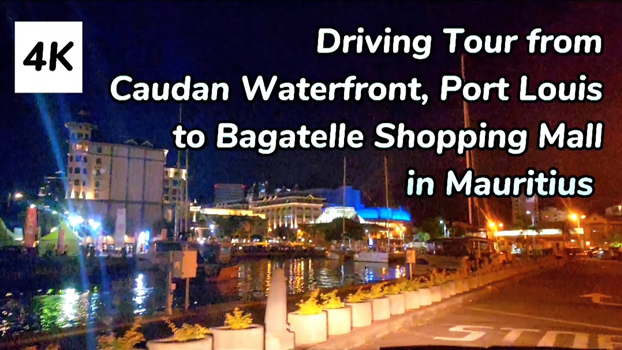 Driving Tour from Caudan Waterfront, Port Louis to Bagatelle Shopping Mall in Mauritius!