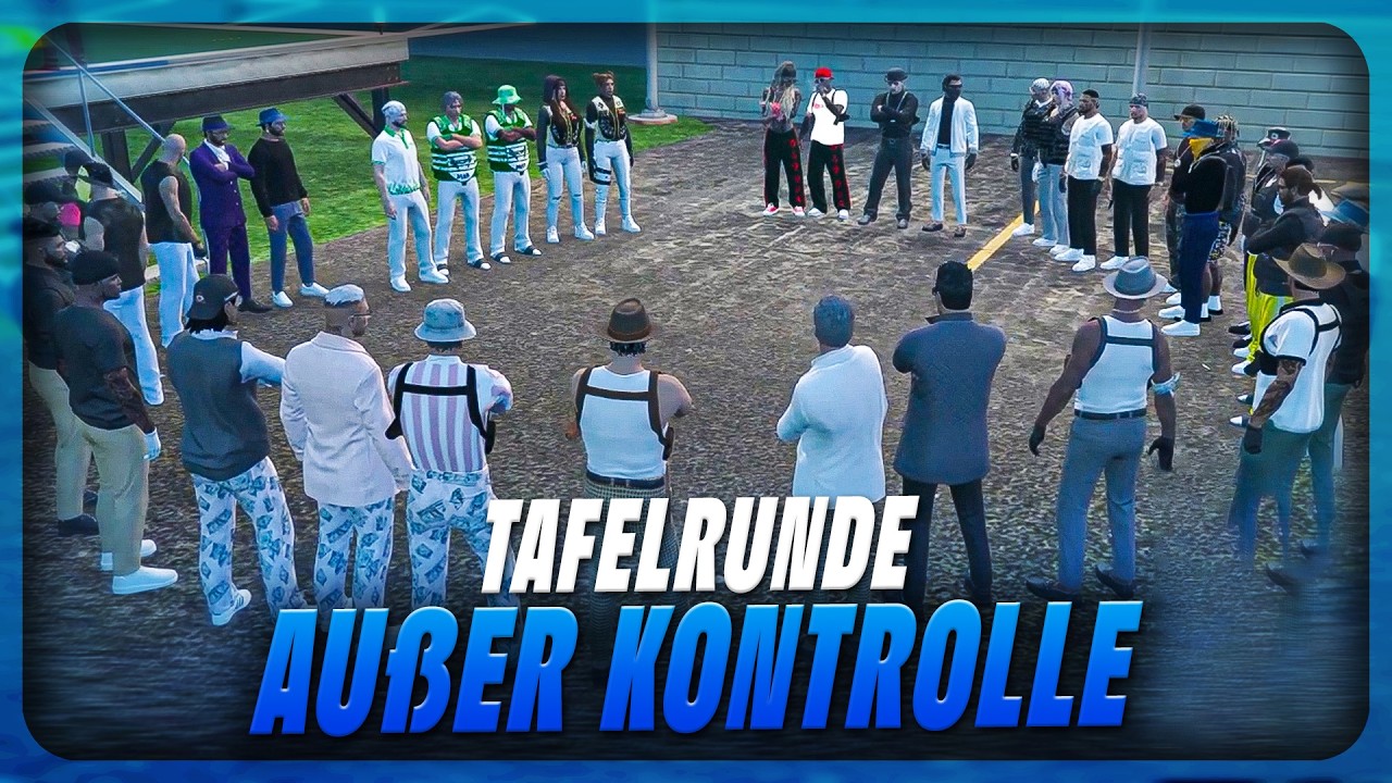 TAFELRUNDE AUßER KONTROLLE 🤣 • GTA RP • AbuGoku9999
