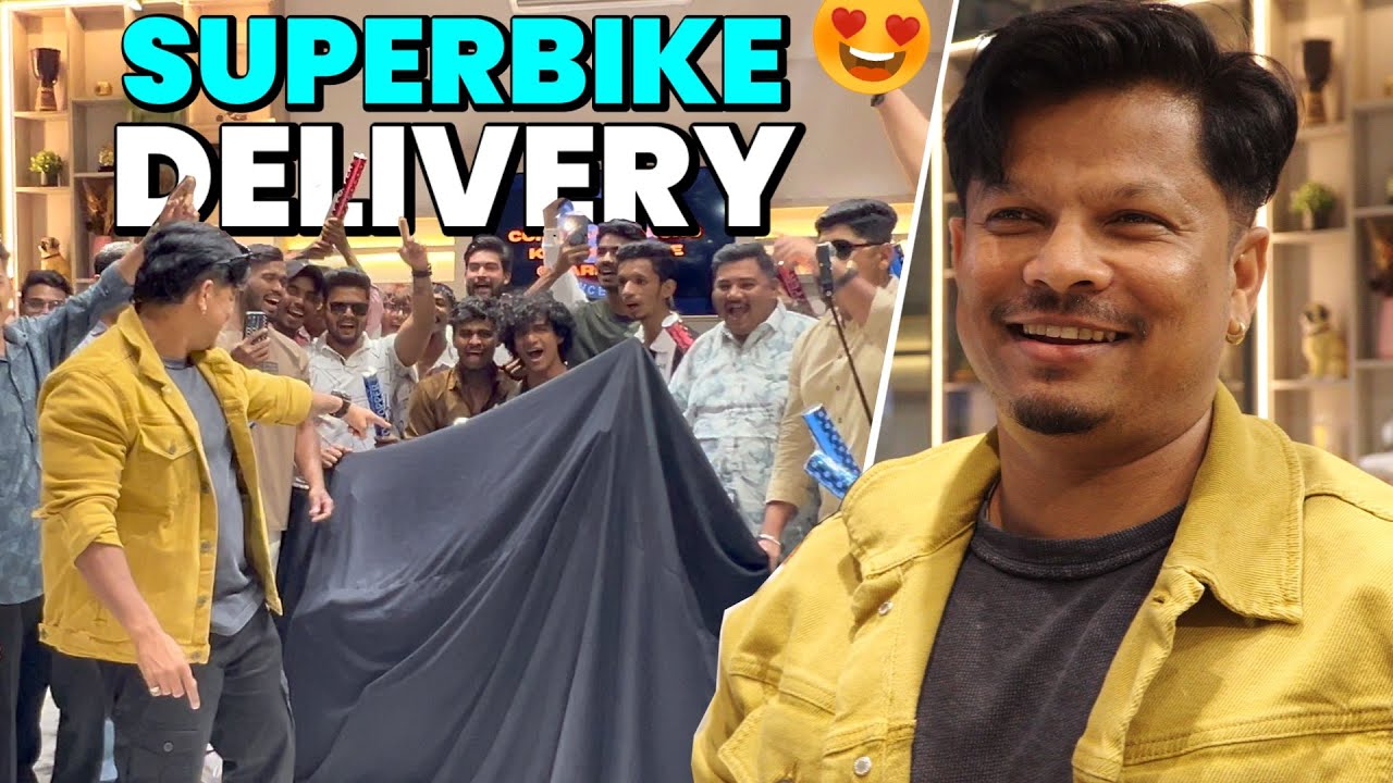 Finally अपने नये superbike की delivery हो गई | Revealing KAWASAKI Z900