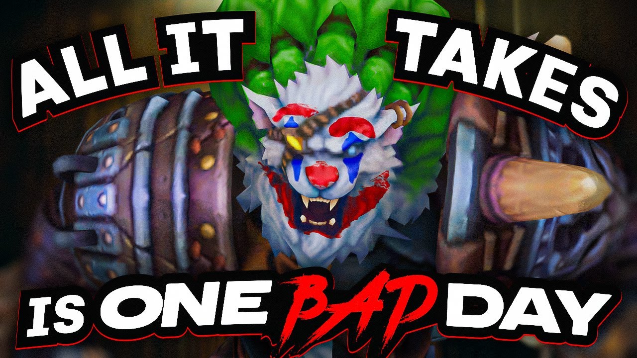 ALL IT TAKES IS ONE BAD DAY...