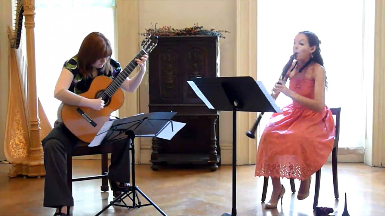 Schubert Arrpegione Clarinet and Guitar