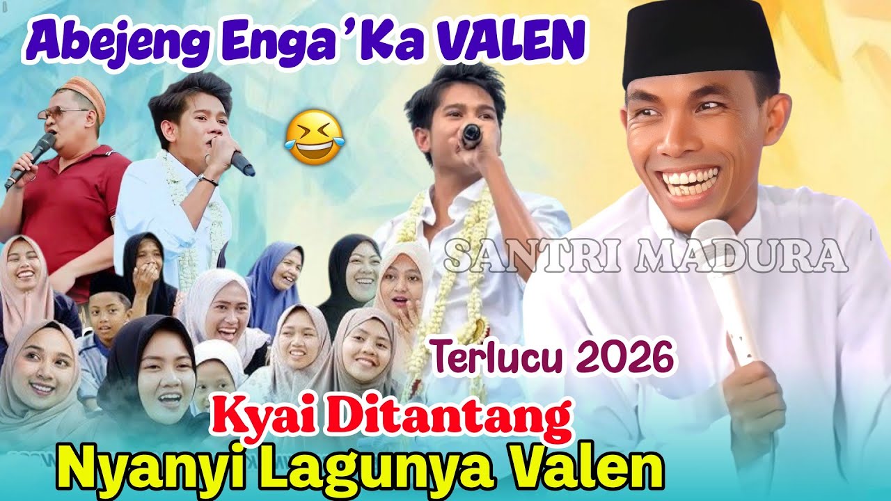 Valen Kalah Viral Ke Kyai 😂 Ceramah Terlucu Sedunia‼️KH KHOLIL YASIN Terbaru 2026 A Lagu Valen