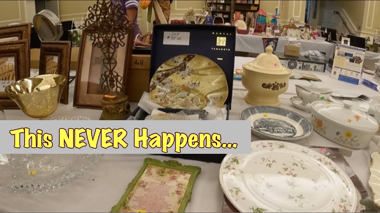 Back To Back Rummage & Estate Sales... There's A First Time For Everything