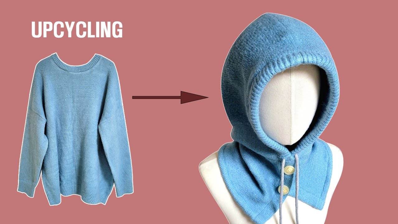 안입는 니트로 인기 있는 바라클라바 만들기/Making Knit Balaclavas/ 아이들 것도 가능/also available for children/니트 리폼
