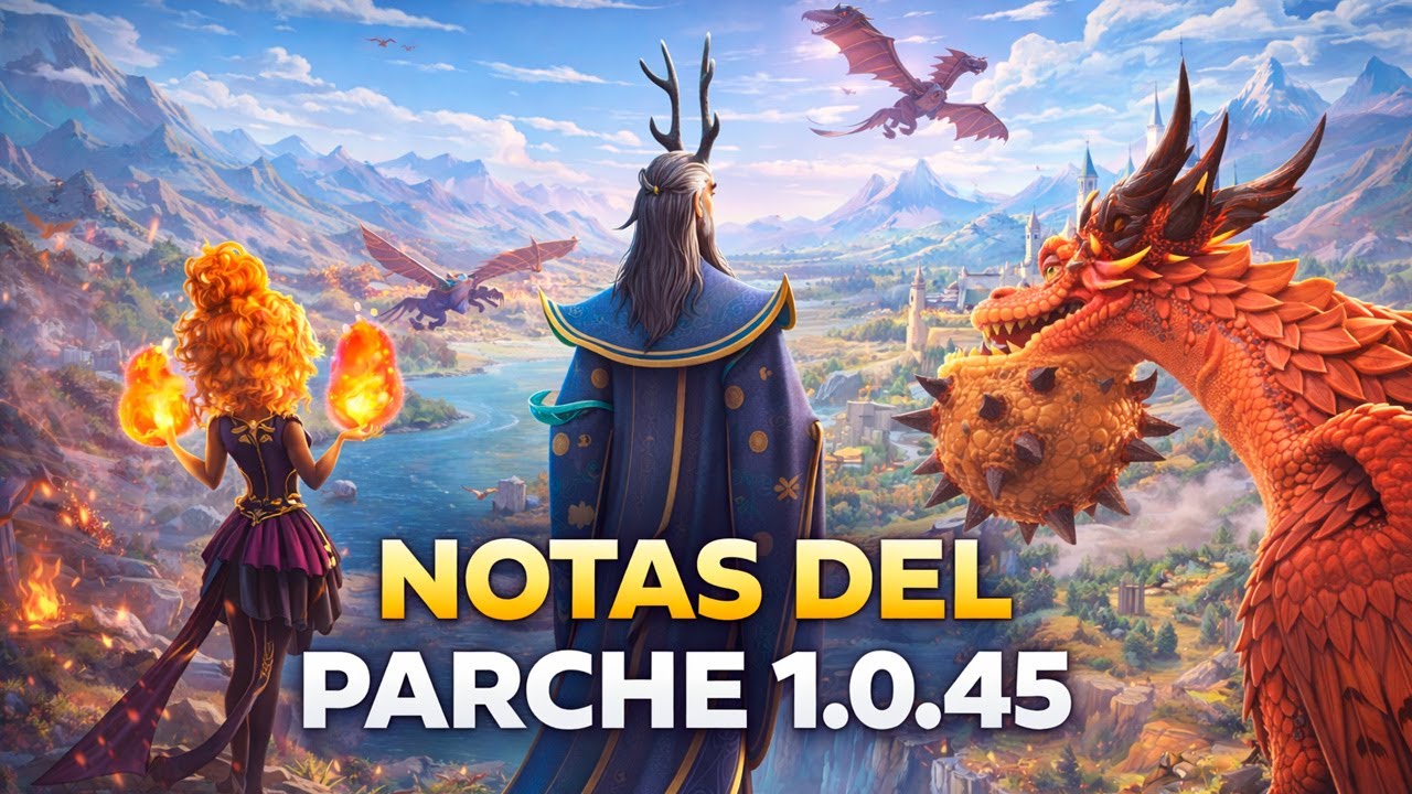 ¡NOTAS DEL PARCHE 1.0.45! NUEVA CABALLERIA EN CALL OF DRAGONS | Navalha