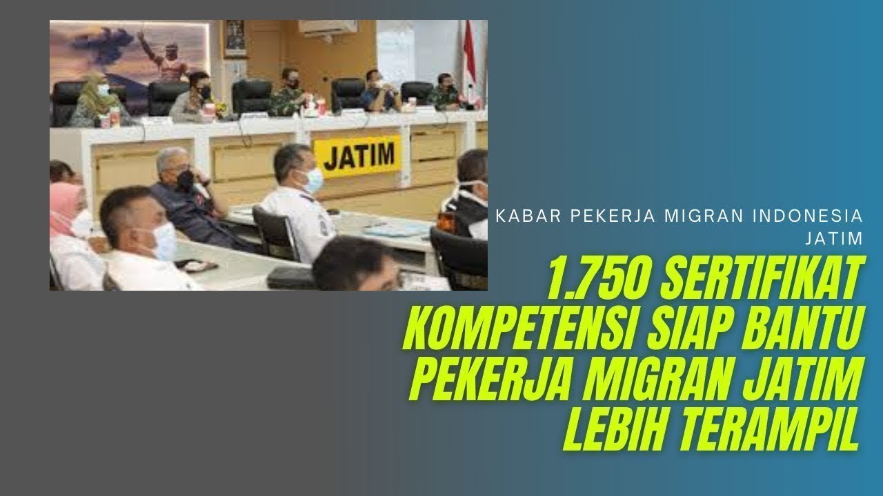 Sertifikasi Kompetensi Calon PMI BMI Taiwan
