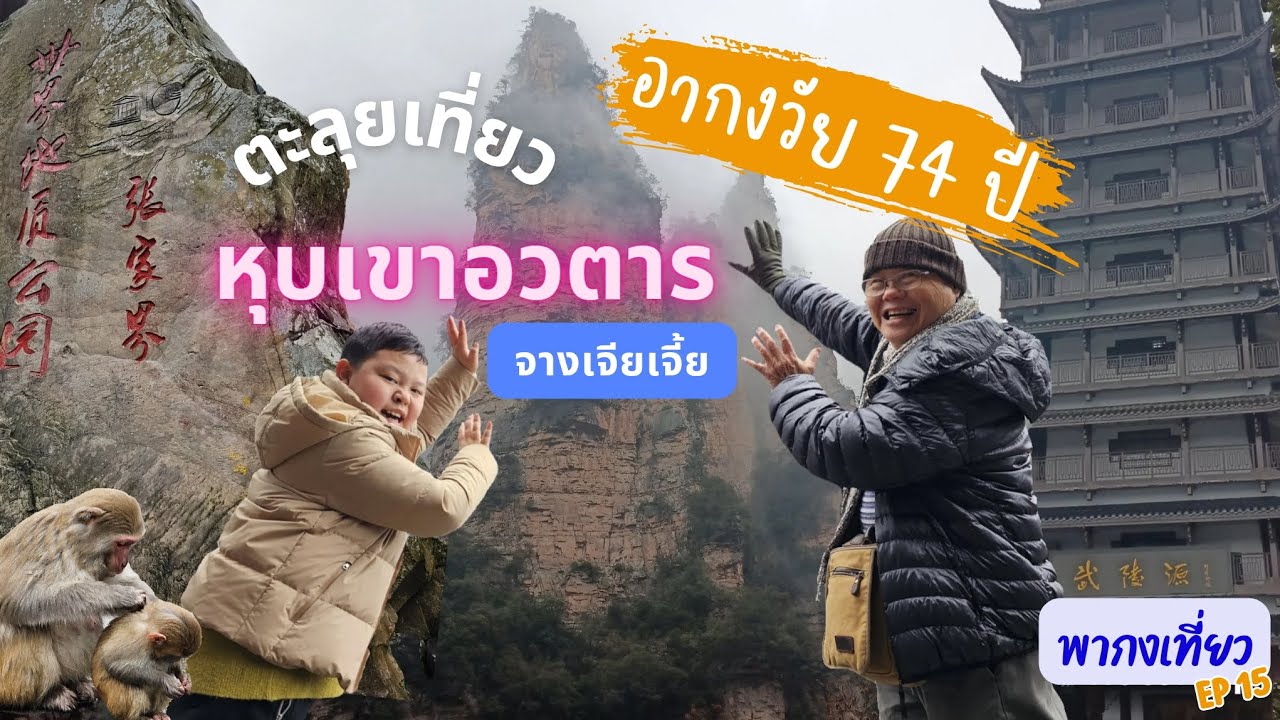 พากงเที่ยว EP15 :  พาอากงวัย74ปี เที่ยวจางเจียเจี้ย หุบเขาอวตาร 2024