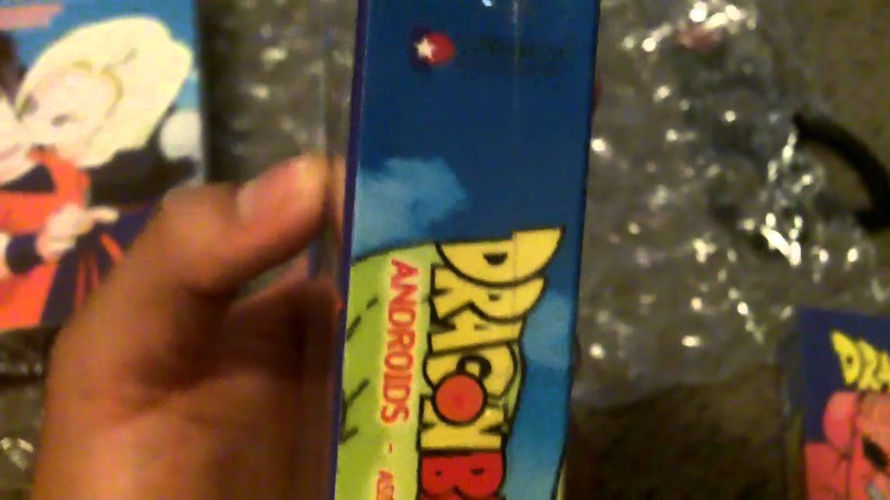 Dragon Ball Z VHS lot unboxing