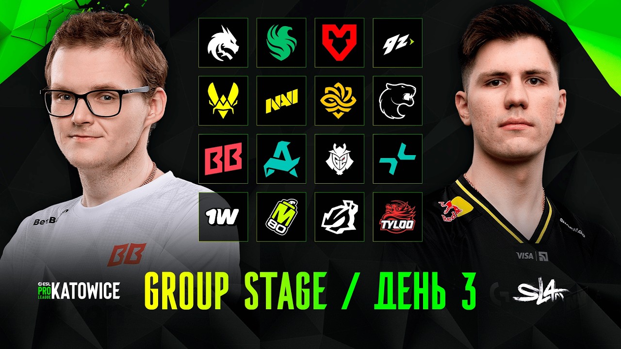 (RU) Spirit vs MOUZ | ESL Pro League Season 24 Group Stage | Day 3
