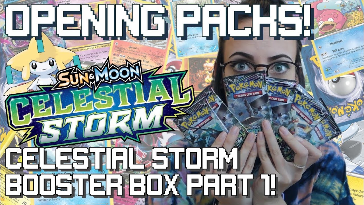 Opening Packs: Celestial Storm Boosterbox part 1!