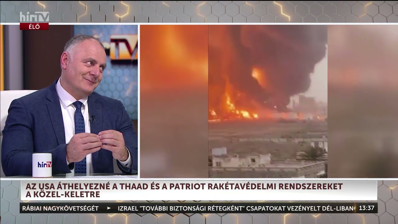 Az USA áthelyezné a THAAD és a Patriot rakétavédelmi rendszereketa Közel-Keletre - HírTV