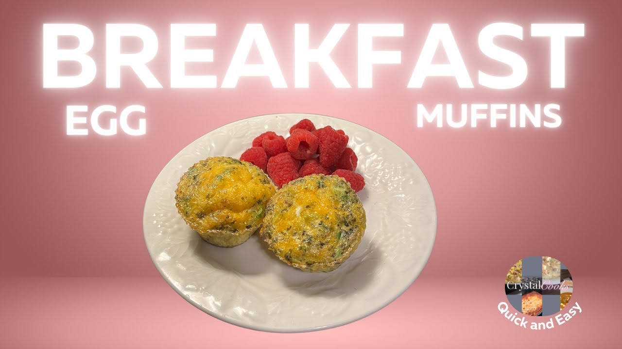 Breakfast Egg Muffins | Easy Keto Meal Prep Recipe | Quick Low Carb Breakfast Idea