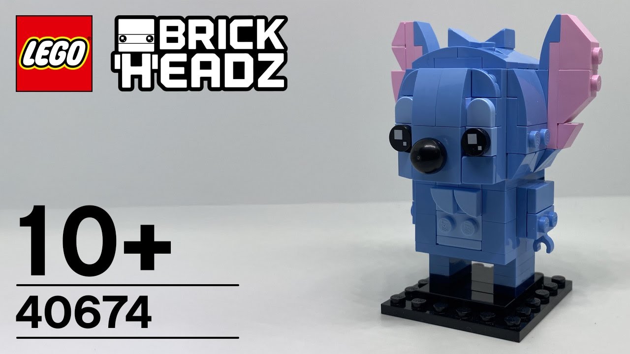 Building The LEGO Brick Headz Set #40674 