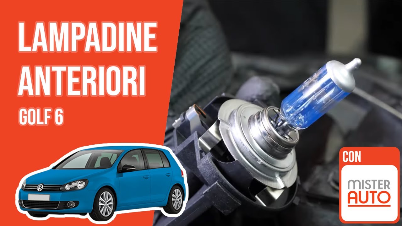 Cambio lampadine anteriori Golf 6 💡