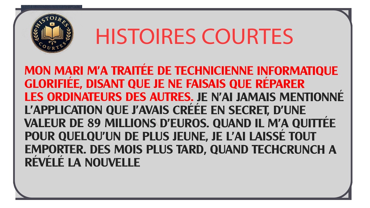 Traité de ratée, je divorce avec 75 millions en secret. Quand il l'apprend, il revient en pleurant 😱