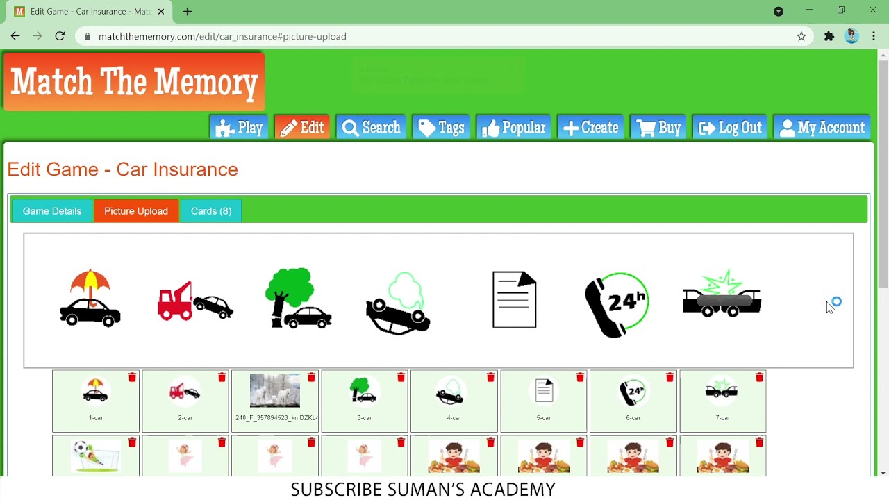 How to make online class interesting by educational games |easy online games| games on car insurance