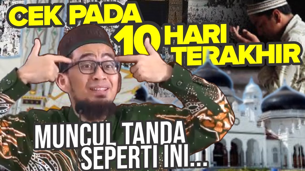 TERBARU‼️ Tanda Puasa DITERIMA Allah, Begini Cara Lihatnya... - UST. Adi Hidayat LC MA