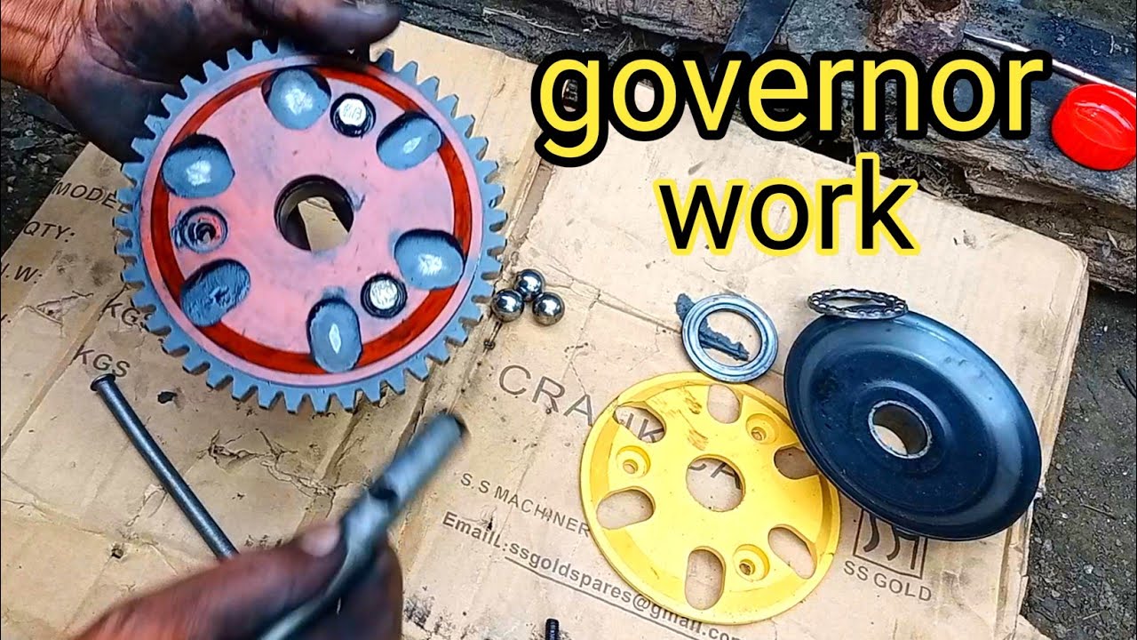GOVERNOR OF CHINA POWER TILLER.