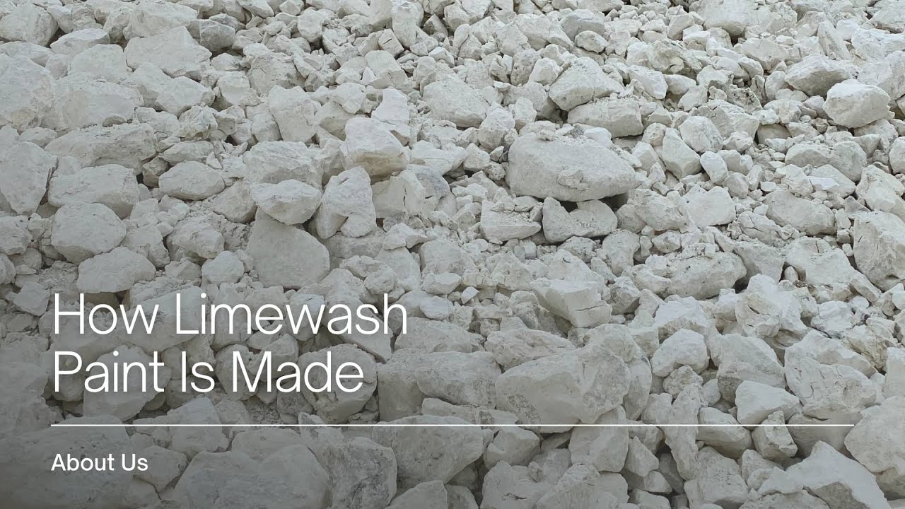 Bauwerk Colour Limewash - How limewash is made using the traditional wood burning technique