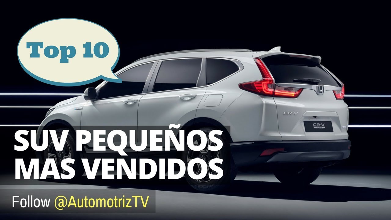 SUV Peque&ntilde;os con Mejores Ventas en USA | Octubre 2017