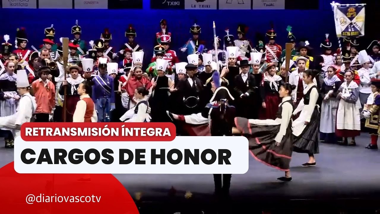 Presentación de los Cargos de Honor de la Tamborrada Infantil