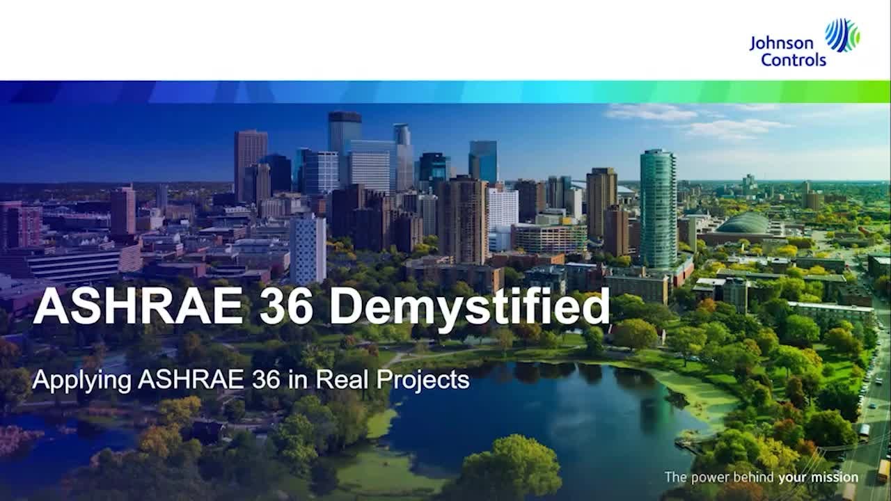 Applying ASHRAE 36 in Real Projects