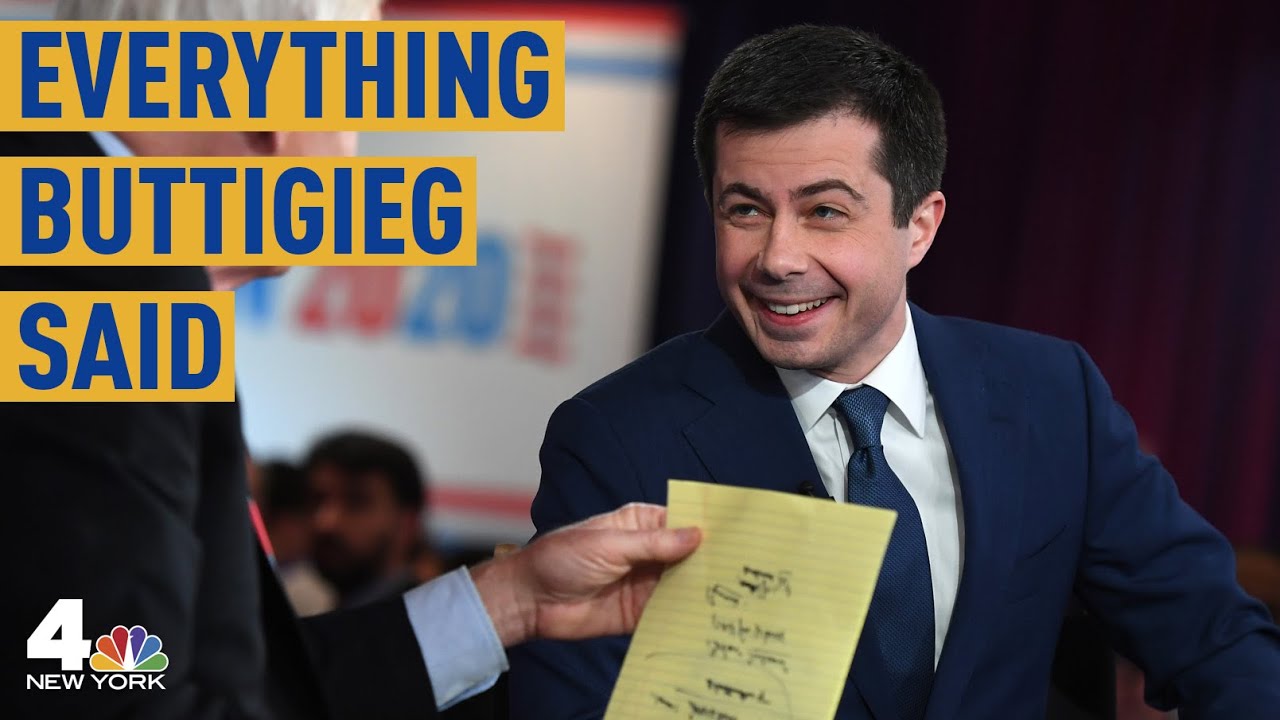 Everything Mayor Pete Buttigieg Said at the Las Vegas Democratic Debate | NBC New York