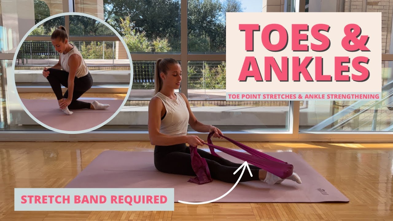 10 MIN Toe Stretches & Ankle Strengthening for Gymnasts, Dancers, & Figure Skaters