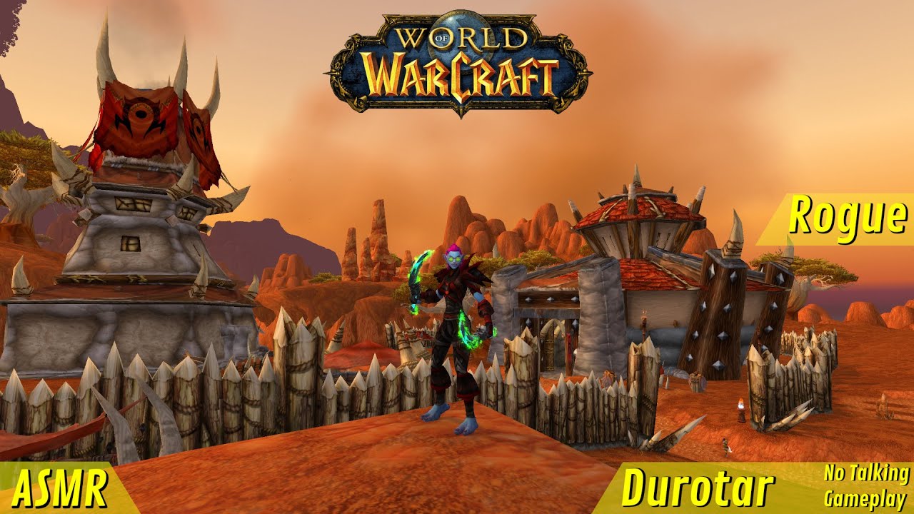 Durotar Rogue ASMR Part 1: A stealthy start
