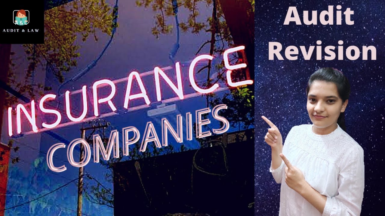 AUDIT OF INSURANCE COMPANIES - CA FINAL AUDIT REVISION BITES