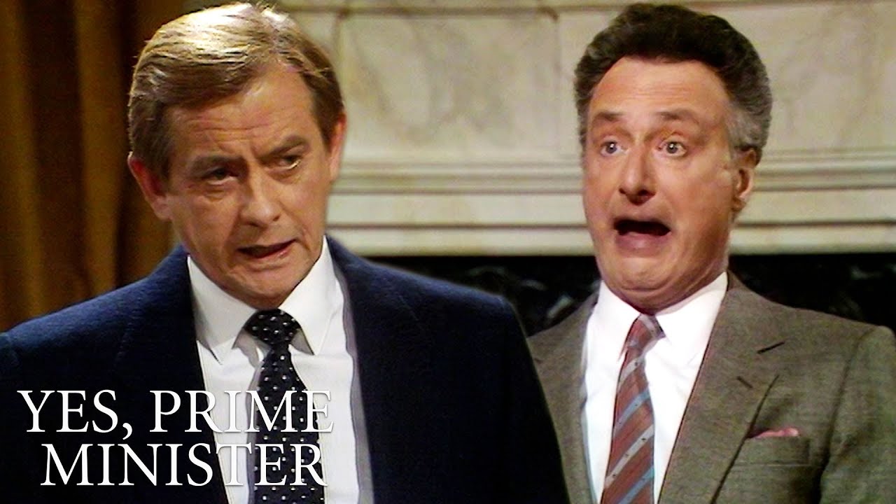 Jim Skewers the British Press | Yes, Prime Minister | BBC Comedy Greats