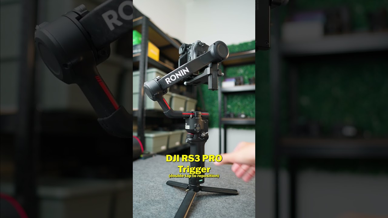 DJI RS3 PRO Trigger Function  #djirs3 #rs3pro #gimbal