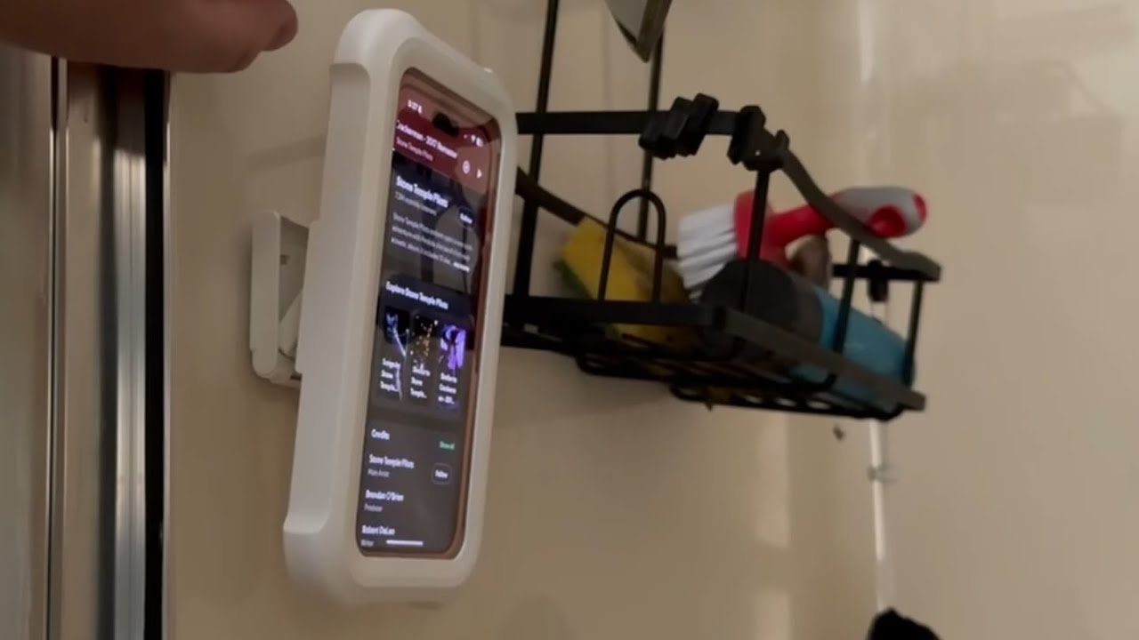 WoW! Shower Phone Holder - Waterproof - Rotates 480&deg;
