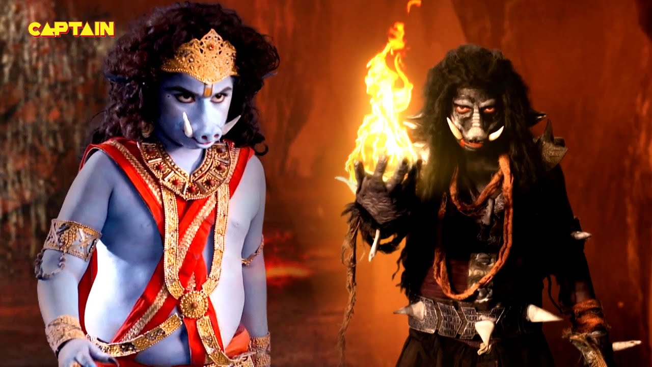 बाल हनुमान जी ने वराह अवतार में किया दुष्ट असुरों का अंत || संकट मोचन महाबली हनुमान || भाग. 324