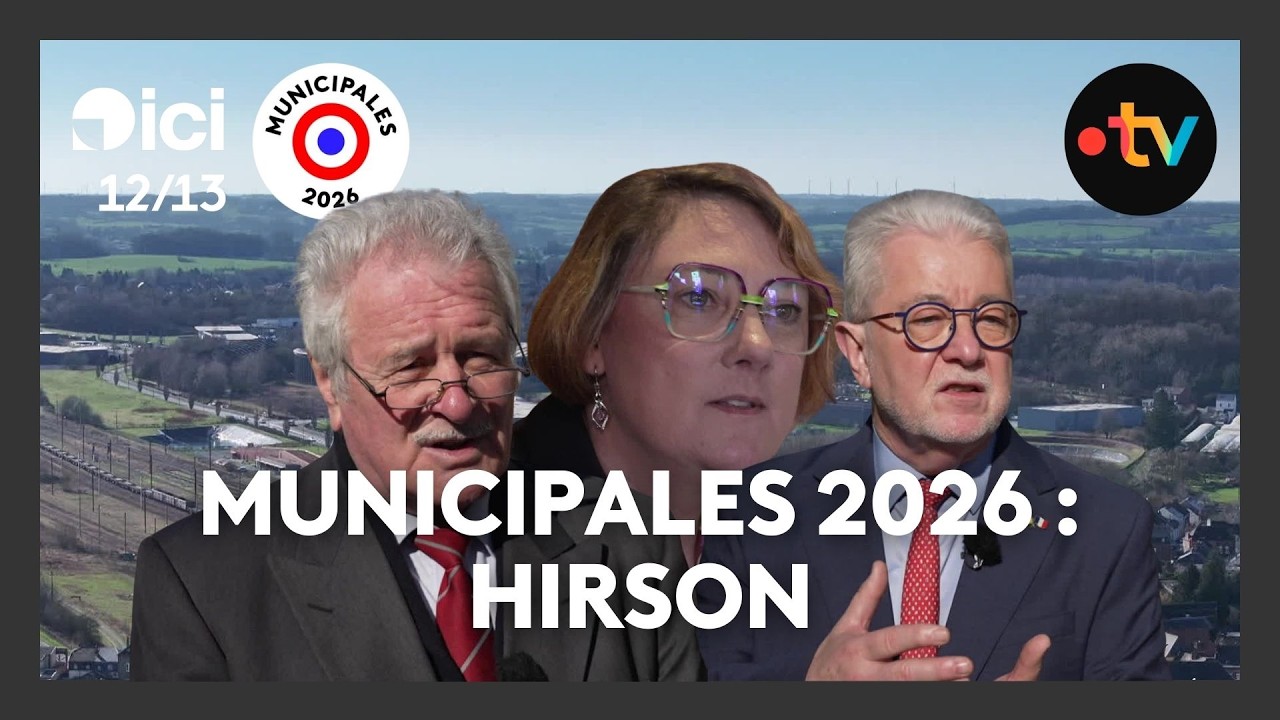 Municipales 2026 : le maire en quête d'un 6eme mandat à Hirson