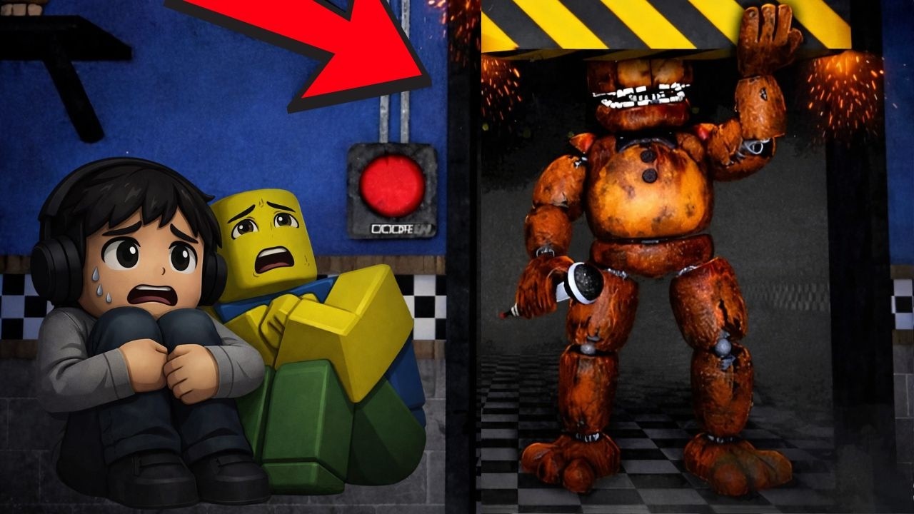 ESCAPAMOS DE FREDY´S EN ROBLOX!